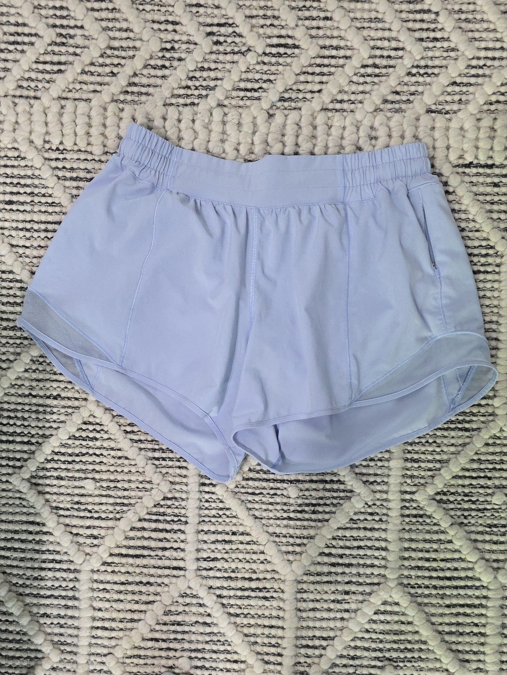 lululemon athletica Lavender Hotty Hot Shorts